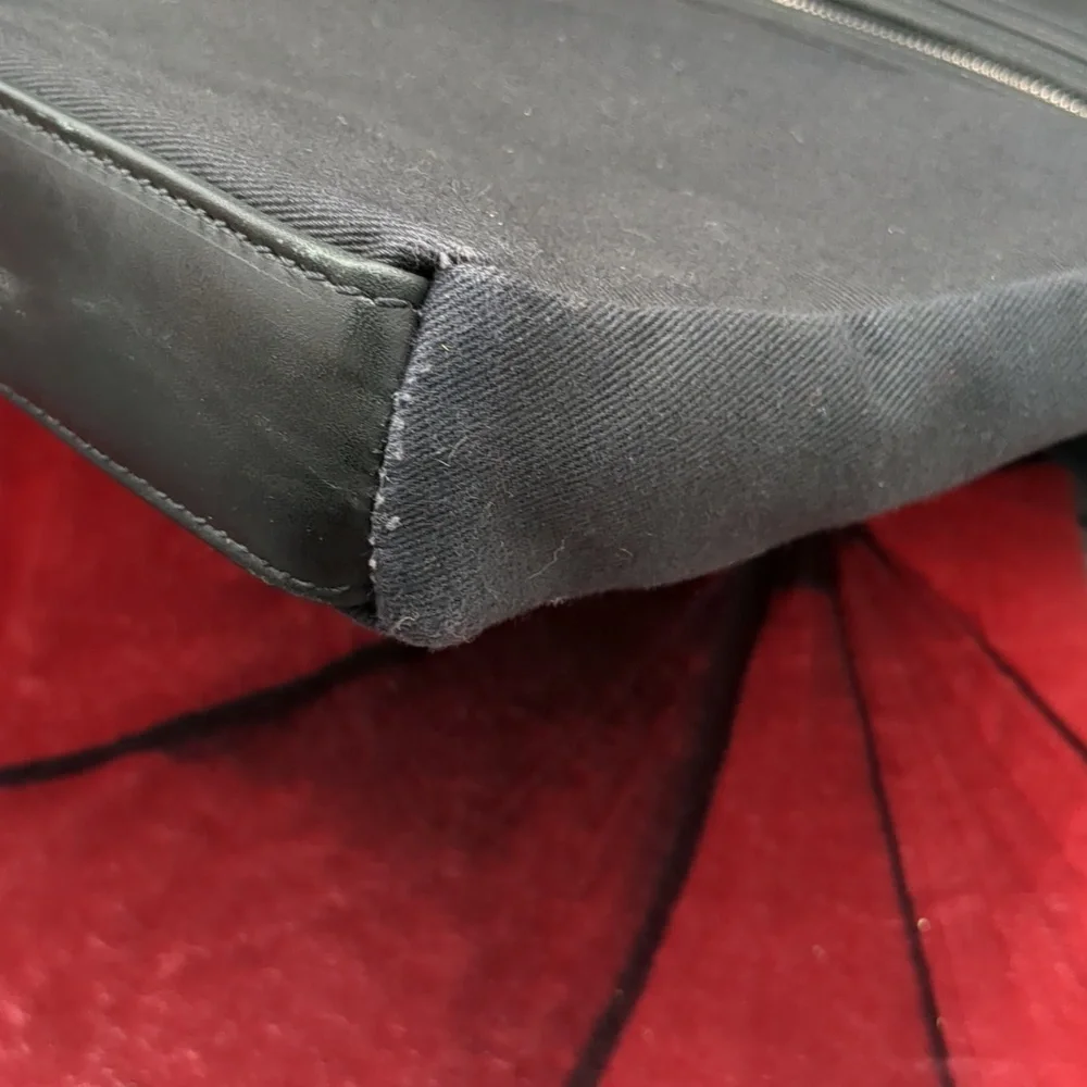 Levenger canvas leather